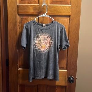 Vintage 80s Led Zeppelin Iron On T Shirt Single Stitch
